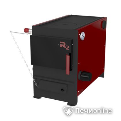 Твердотопливный котел Термокрафт R2 15 кВт конфорка термометр круглый выход в Перми
